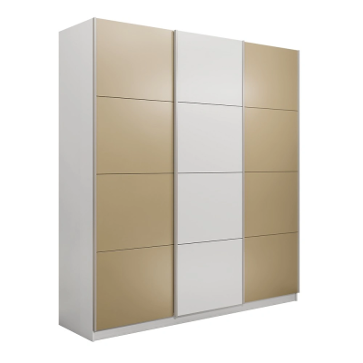 Широкий Прайм 3-х дверный (Стекло фисташка, ЛДСП) окутанный