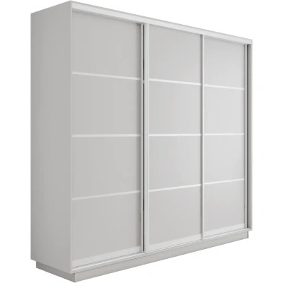 Экспресс 3-х дверный 4 секции (ЛДСП) (Белый снег 1800х2200х440 Экспресс 45 3х Белый профиль)